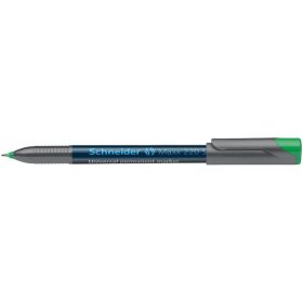   Alkoholos marker, OHP, 0,4 mm, SCHNEIDER "Maxx 220 S", zöld