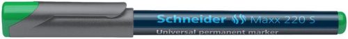 Alkoholos marker, OHP, 0,4 mm, SCHNEIDER "Maxx 220 S", zöld