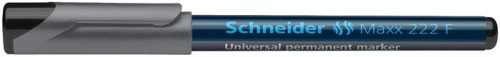 Alkoholos marker, OHP, 0,7 mm, SCHNEIDER "Maxx 222 F", fekete