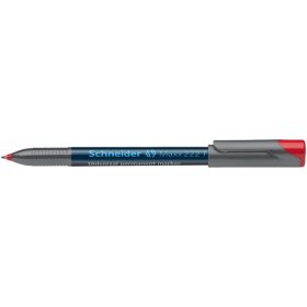   Alkoholos marker, OHP, 0,7 mm, SCHNEIDER "Maxx 222 F", piros