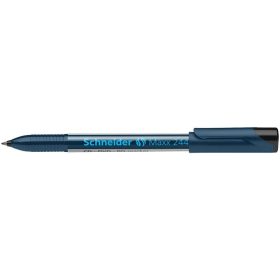   Alkoholos marker, CD/DVD, 0,7 mm, SCHNEIDER "Maxx 244", fekete