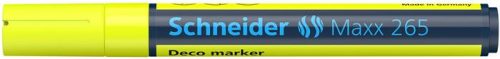 Krétamarker, 2-3 mm, SCHNEIDER "Maxx 265", sárga