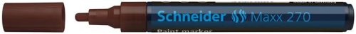 Lakkmarker, 1-3 mm, SCHNEIDER "Maxx 270", barna