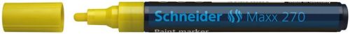 Lakkmarker, 1-3 mm, SCHNEIDER "Maxx 270", sárga