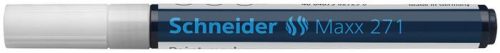 Lakkmarker, 1-2 mm, SCHNEIDER "Maxx 271", fehér
