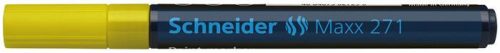 Lakkmarker, 1-2 mm, SCHNEIDER "Maxx 271", sárga