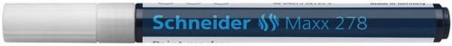 Lakkmarker, 0,8 mm, SCHNEIDER "Maxx 278", fehér