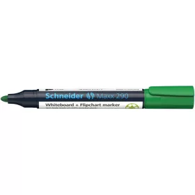   Tábla- és flipchart marker, 2-3 mm, kúpos, SCHNEIDER "Maxx 290", zöld