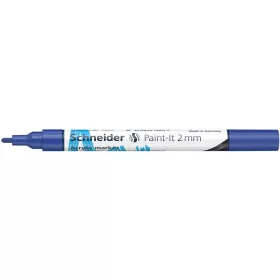 Akril marker, 2 mm, SCHNEIDER "Paint-It 310", kék