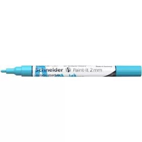   Akril marker, 2 mm, SCHNEIDER "Paint-It 310", pasztellkék