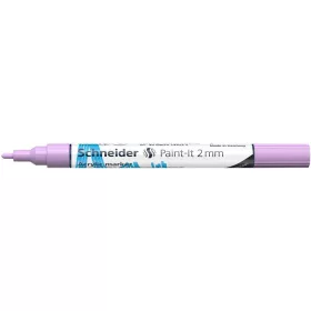   Akril marker, 2 mm, SCHNEIDER "Paint-It 310", pasztell-lila