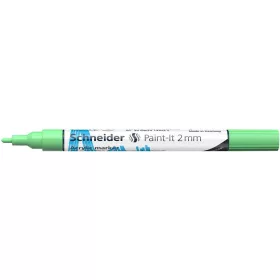   Akril marker, 2 mm, SCHNEIDER "Paint-It 310", pasztellzöld