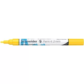   Akril marker, 2 mm, SCHNEIDER "Paint-It 310", sárga