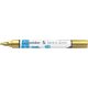 Akril marker, 4 mm, SCHNEIDER "Paint-It 320", arany