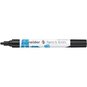   Akril marker, 4 mm, SCHNEIDER "Paint-It 320" , fekete