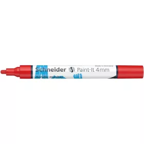   Akril marker, 4 mm, SCHNEIDER "Paint-It 320", piros