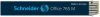 Golyóstollbetét, 0,5 mm, SCHNEIDER "Office 765", fekete