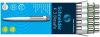 Golyóstoll, 0,5 mm, nyomógombos, SCHNEIDER "K3 Biosafe", zöld