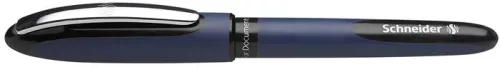 Rollertoll , 0,6 mm, SCHNEIDER "One Business", fekete