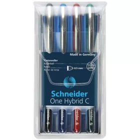   Rollertoll készlet, 0,5 mm, SCHNEIDER "One Hybrid C", 4 szín