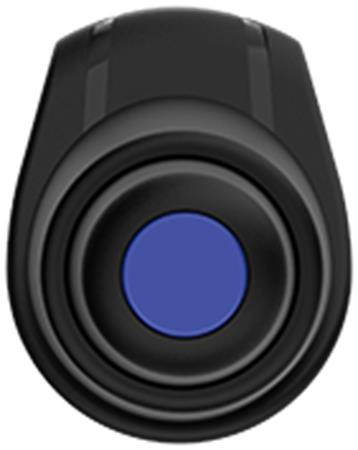 Golyóstoll, 0,5 mm, nyomógombos, fekete színű tolltest, SCHNEIDER „Reco”, kék