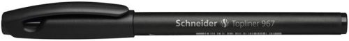Tűfilc, 0,4 mm, SCHNEIDER "Topliner 967", fekete