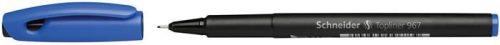 Tűfilc, 0,4 mm, SCHNEIDER "Topliner 967", kék