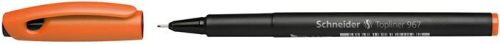 Tűfilc, 0,4 mm, SCHNEIDER "Topliner 967", narancssárga