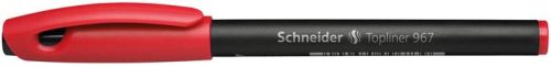 Tűfilc, 0,4 mm, SCHNEIDER "Topliner 967", piros