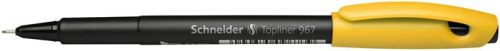 Tűfilc, 0,4 mm, SCHNEIDER "Topliner 967", sárga