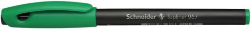Tűfilc, 0,4 mm, SCHNEIDER "Topliner 967", zöld