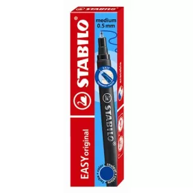   Rollertoll betét, zselés, 0,5 mm, STABILO "Easy original", kék