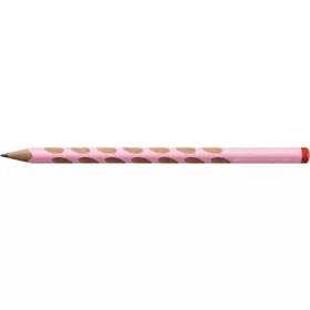   Grafitceruza, HB, háromszögletű, jobbkezes, STABILO, "EASYgraph", pasztell pink