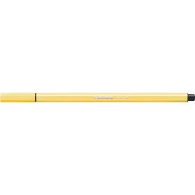 Rostirón, 1 mm, STABILO "Pen 68", sárga