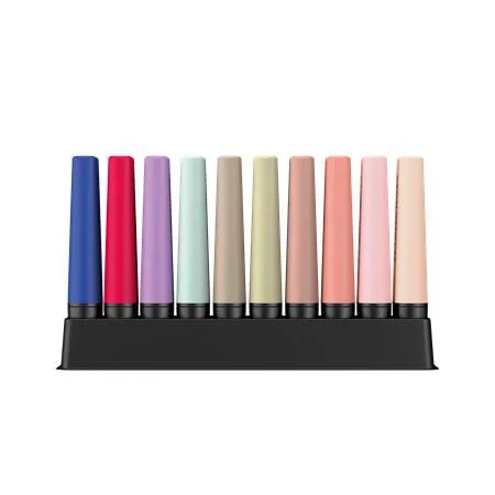 Szövegkiemelő készlet, 2-5 mm, STABILO "BOSS original NatureCOLORS Wildflowers", 10 különböző szín