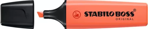 Szövegkiemelő, 2-5 mm, STABILO "BOSS original Pastel", halvány korall