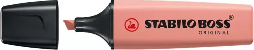 Szövegkiemelő, 2-5 mm, STABILO "BOSS original NatureColors", vörösbarna