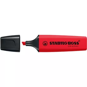   Szövegkiemelő, 2-5 mm, STABILO "BOSS original", piros
