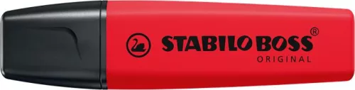 Szövegkiemelő, 2-5 mm, STABILO "BOSS original", piros