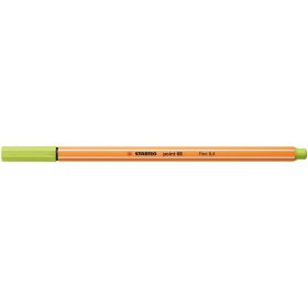Tűfilc, 0,4 mm, STABILO "Point 88", lime zöld