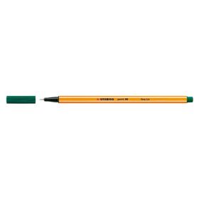 Tűfilc, 0,4 mm, STABILO "Point 88", fenyőzöld