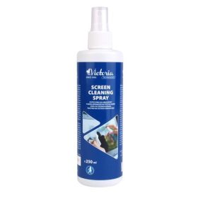   Tisztítófolyadék, képernyőhöz, antisztatikus, pumpás, 250 ml, VICTORIA TECHNOLOGY