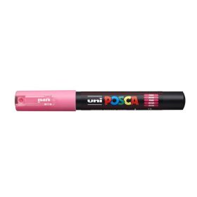   Dekormarker, 0,7-1,0 mm, UNI "Posca PC-1M", rózsaszín