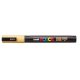 Dekormarker, 0,9-1,3 mm, UNI "Posca PC-3M", barack