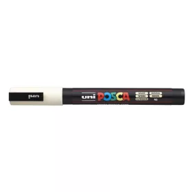   Dekormarker, 0,9-1,3 mm, UNI "Posca PC-3M", elefántcsont