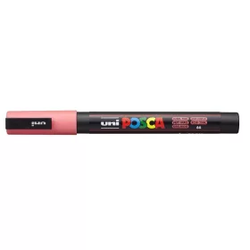 Dekormarker, 0,9-1,3 mm, UNI "Posca PC-3M", korall