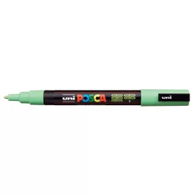   Dekormarker, 0,9-1,3 mm, UNI "Posca PC-3M", világoszöld