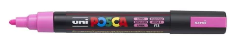 Dekormarker, 1,8-2,5 mm, UNI "Posca PC-5M", fluor rózsaszín