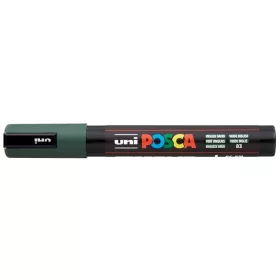   Dekormarker, 1,8-2,5 mm, UNI "Posca PC-5M", angolzöld