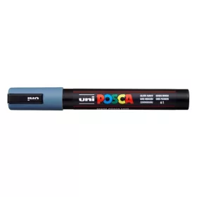   Dekormarker, 1,8-2,5 mm, UNI "Posca PC-5M", palaszürke